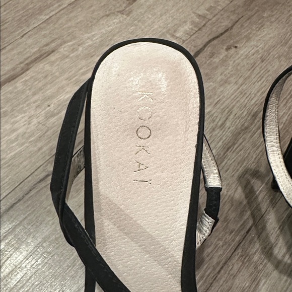 Kookai Black Strappy Heels - Picture 2 of 5